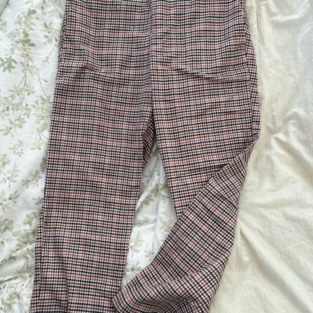 Checkered Pants - Black and White